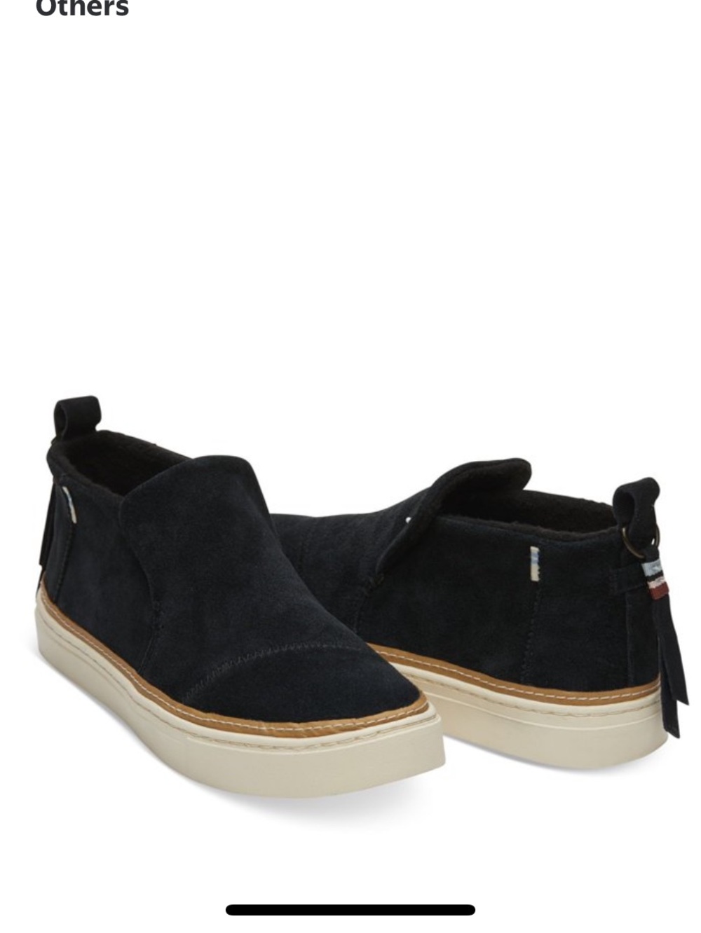 Tom’s women’s suede Paxton slip on sneakers